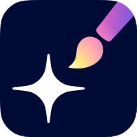 A favicon of AI Illustration Generator