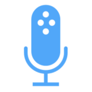 A favicon of Dictation IO