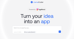 A favicon of Llama Coder