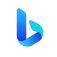 A favicon of Microsoft Bing
