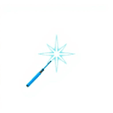 A favicon of PostWizard AI