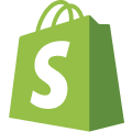 A favicon of Shopify Logo Free