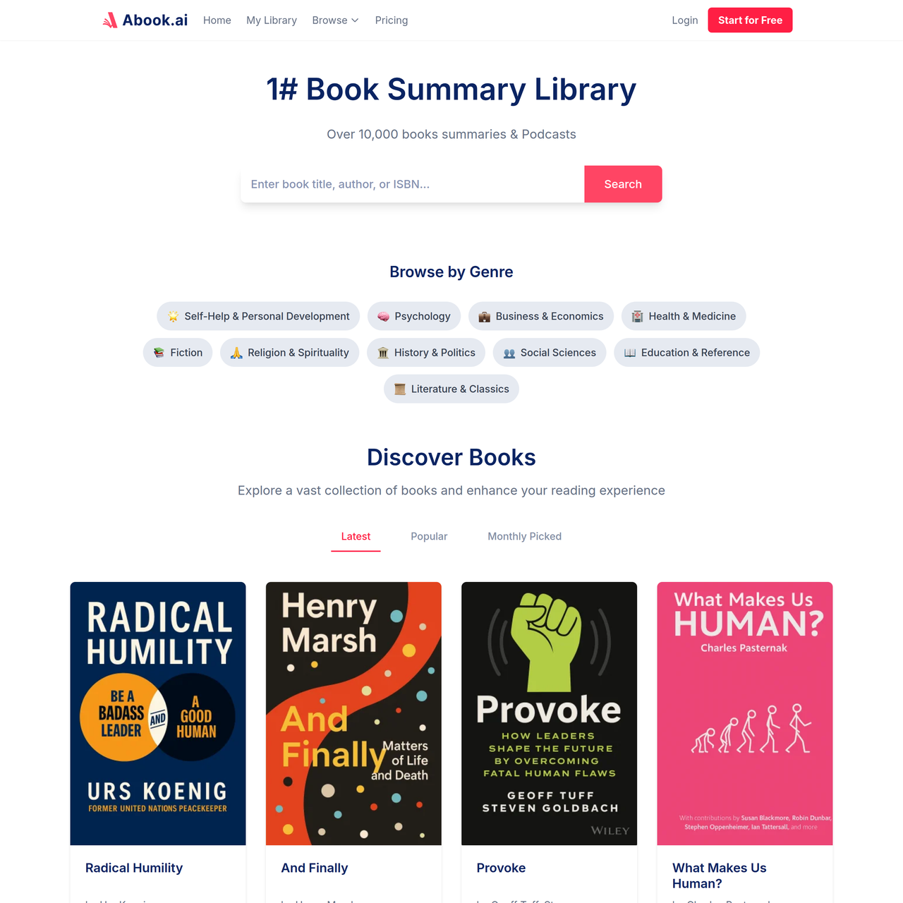 Screenshot of Abook