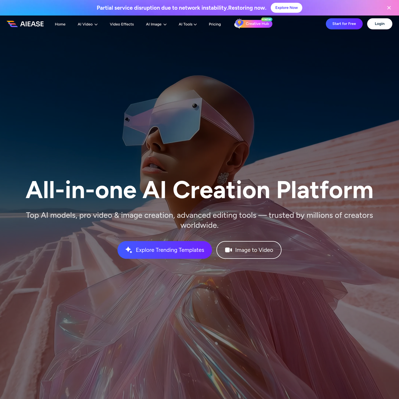 Screenshot of AI Ease Face Swapper