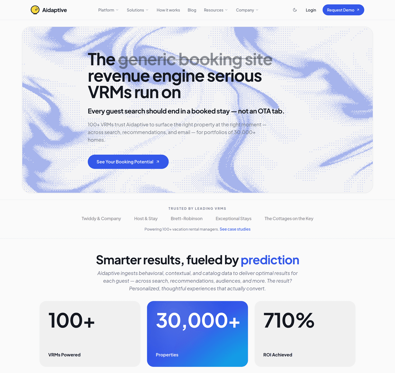 Screenshot of Aidaptive