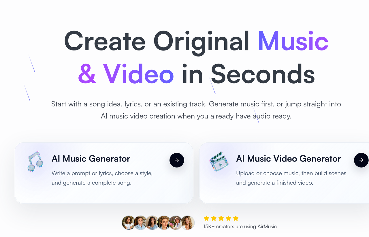 Screenshot of AirMusic