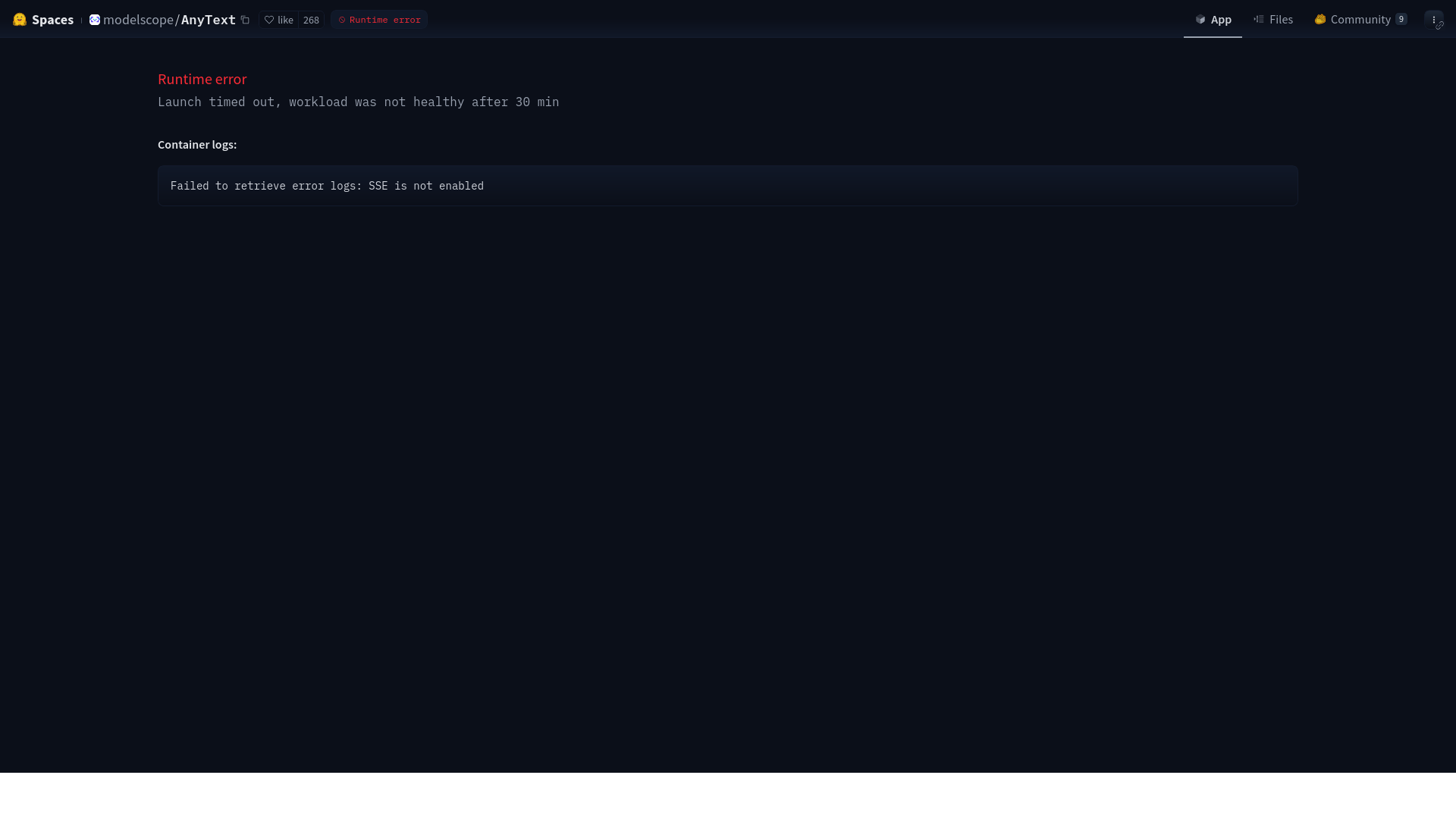 Screenshot of AnyText AI
