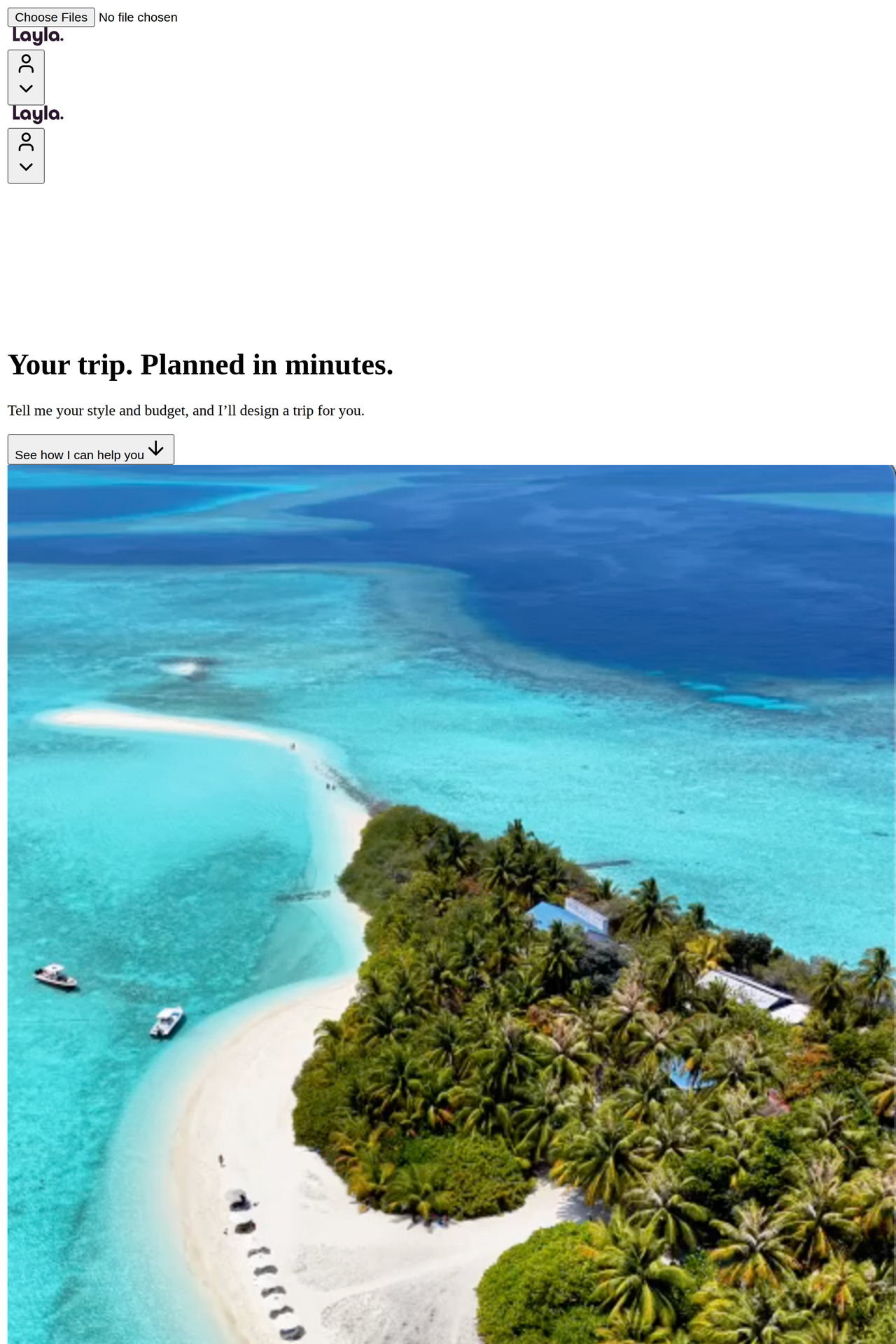 Screenshot of Ask Layla