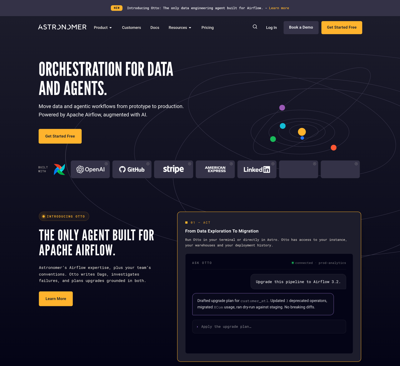 Screenshot of Astronomer