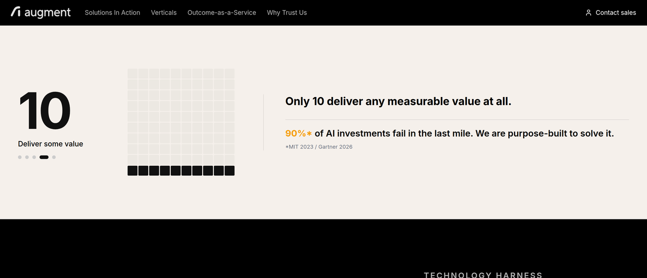 Screenshot of Augment AI