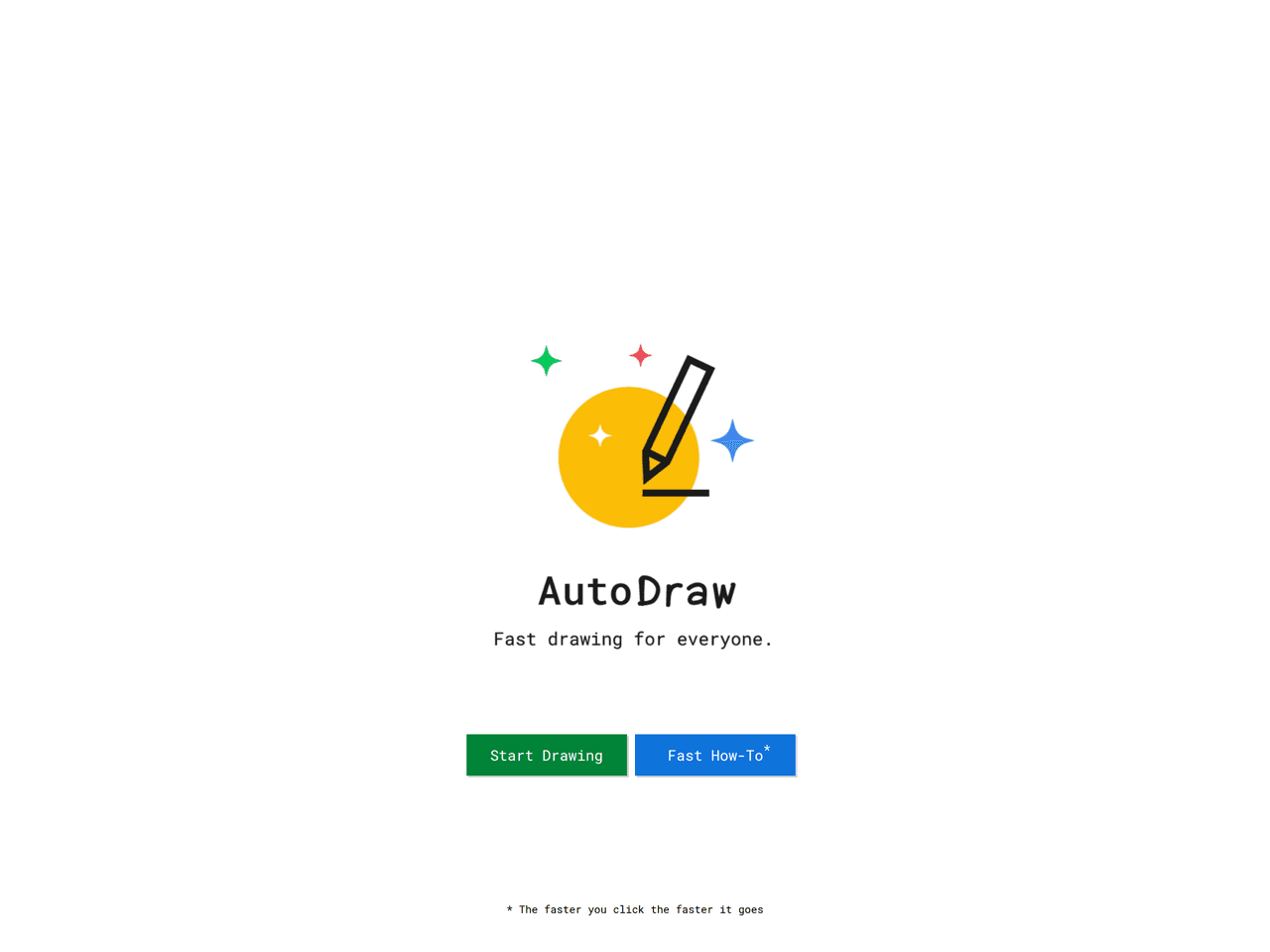 Screenshot of AutoDraw