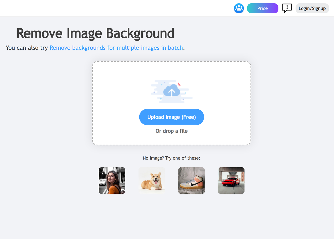 Screenshot of Remaker-BackgroundRemover