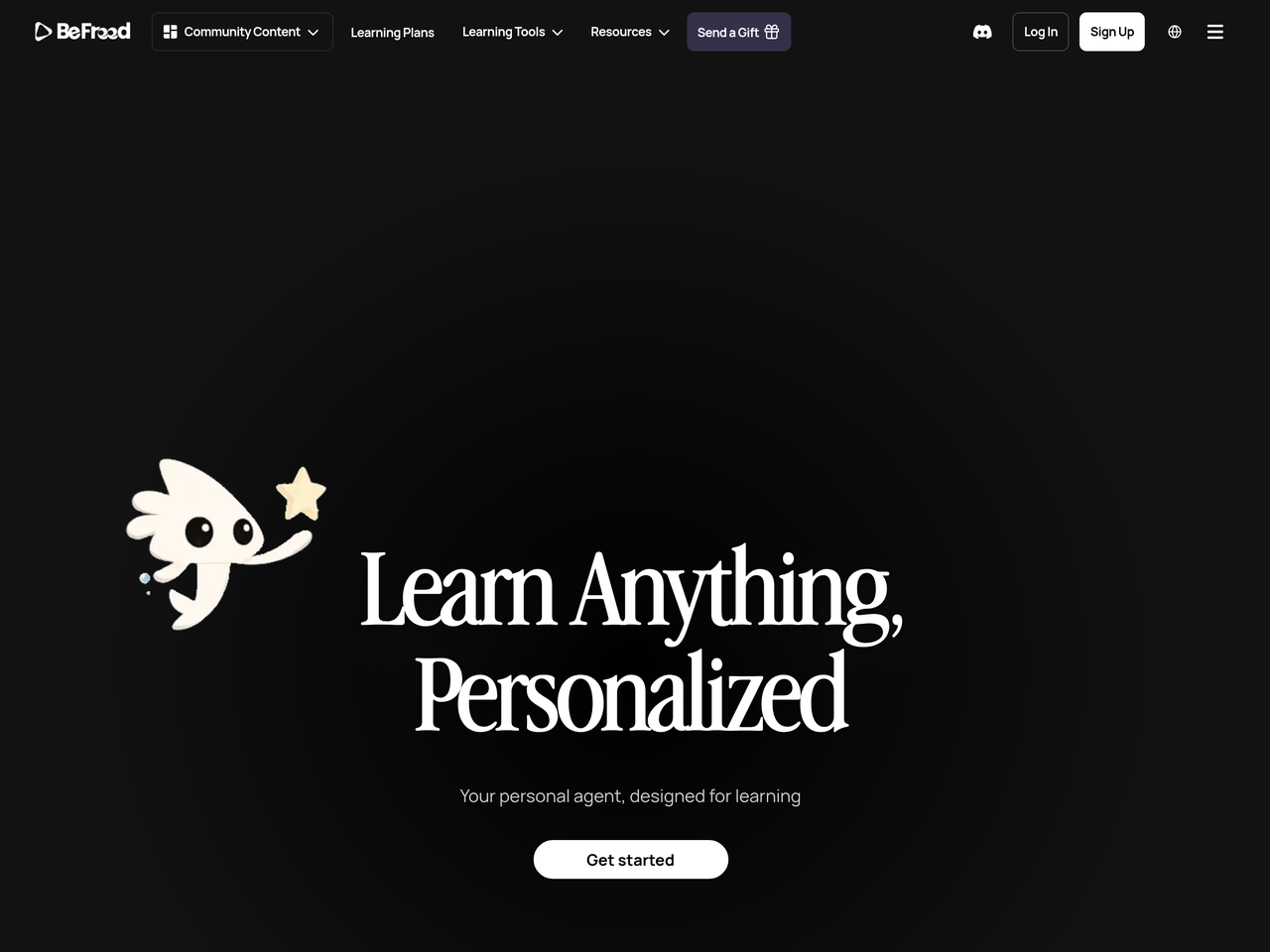 Screenshot of BeFreed is an AI-powered learning platform that transforms your learning experience
