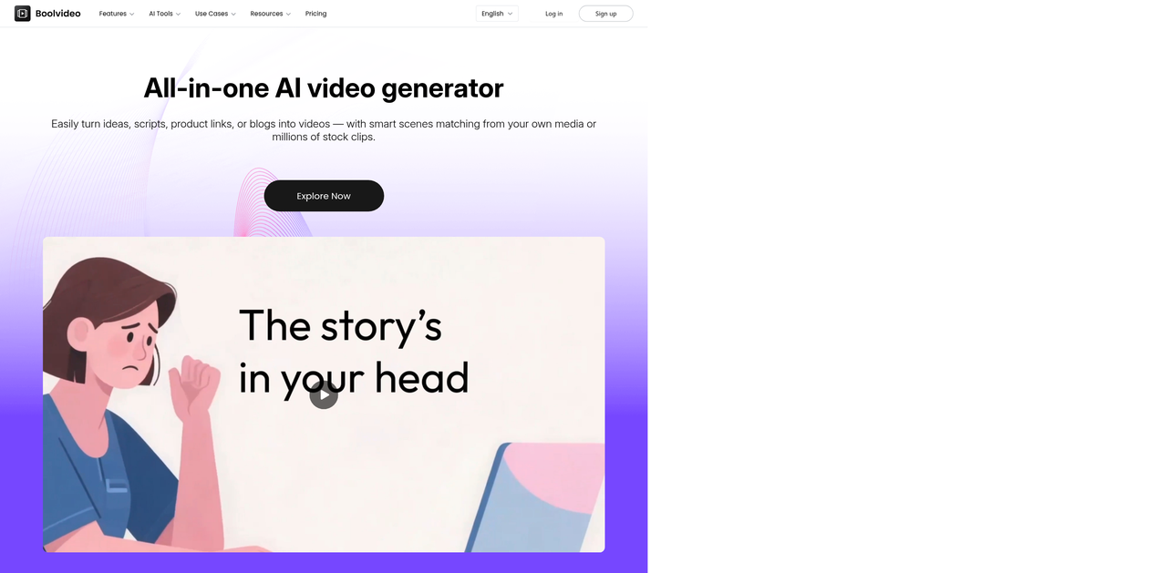 Screenshot of Boolv