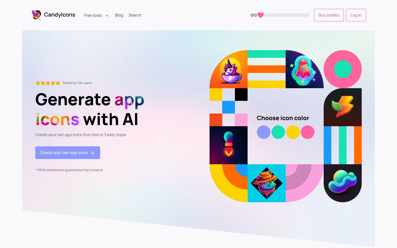 Screenshot of CandyIcons
