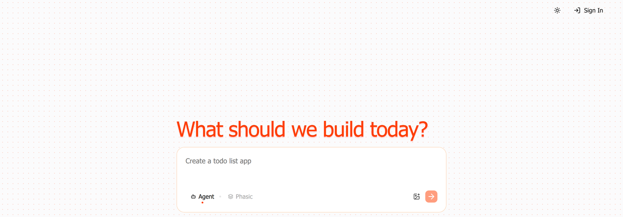 Screenshot of Cloudflare Vibe SDK