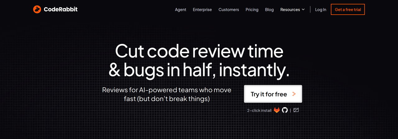 Screenshot of CodeRabbit