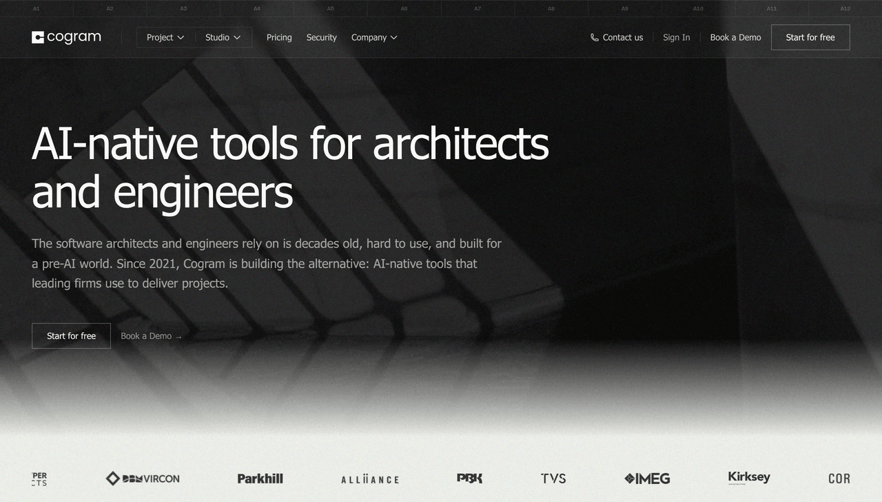 Screenshot of Cogram
