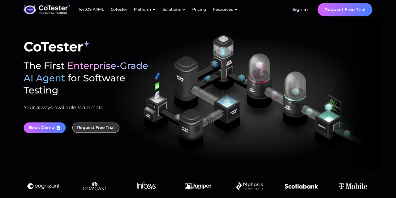 Screenshot of CoTester