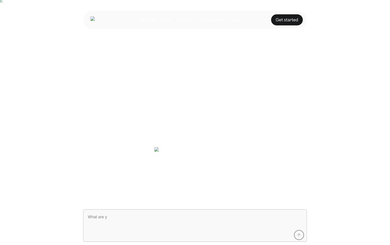Screenshot of Create AI