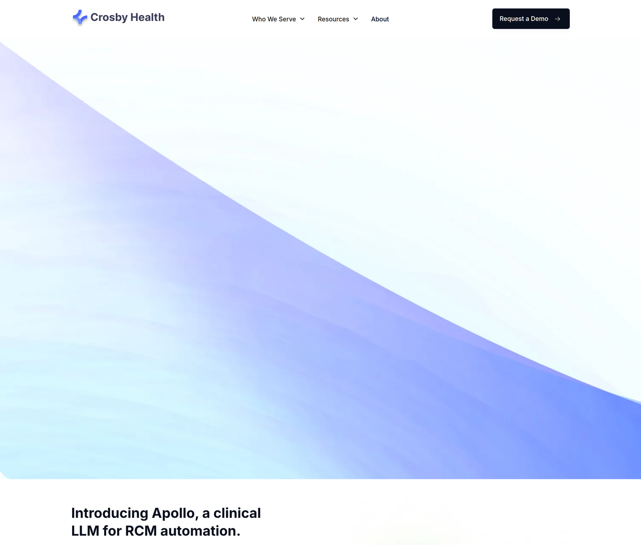 Screenshot of Crosby Health