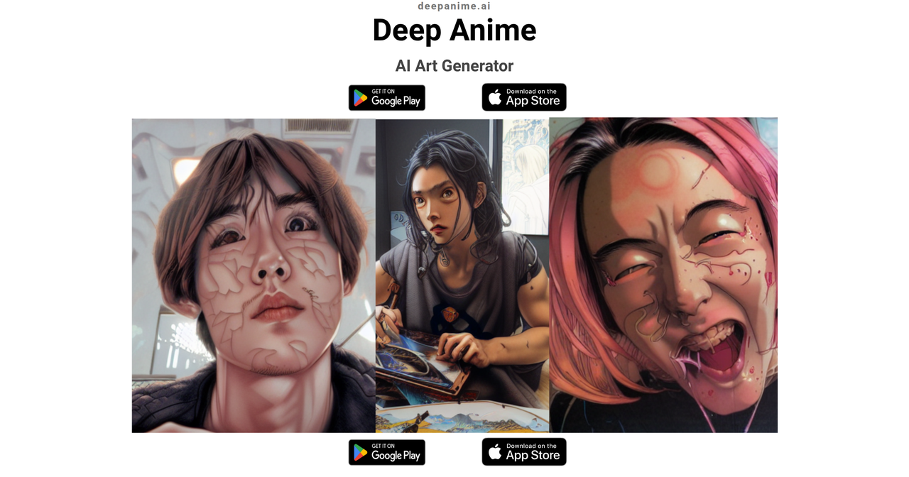 Screenshot of Deep Anime