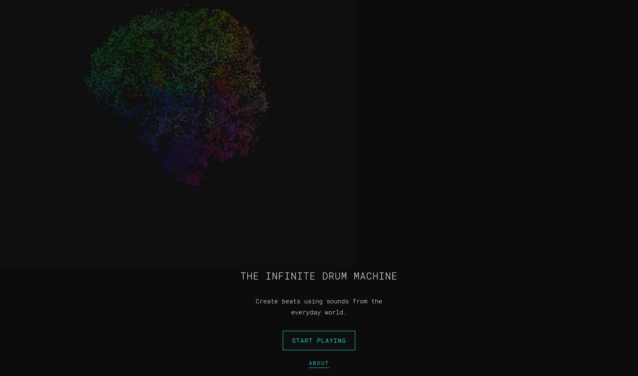 Screenshot of Drum Machine