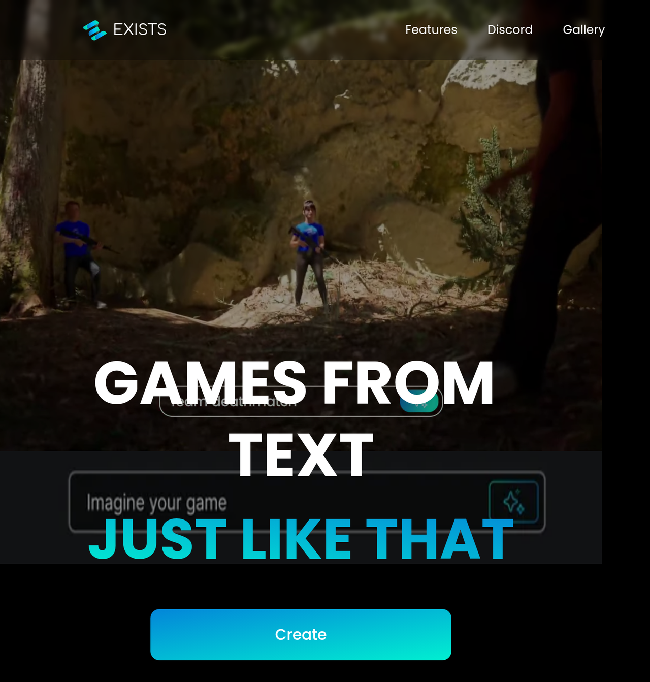 Screenshot of Exists AI