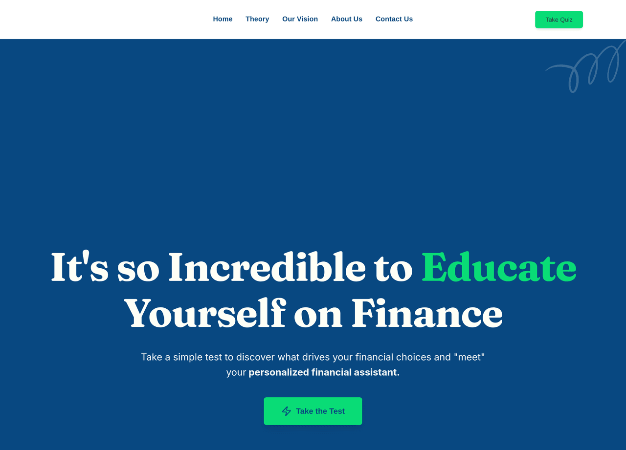 Screenshot of FinanceRants