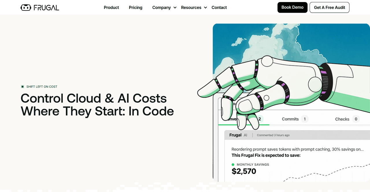 Screenshot of Frugal