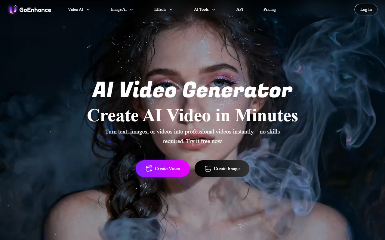 Screenshot of GoEnhance Image to Video AI