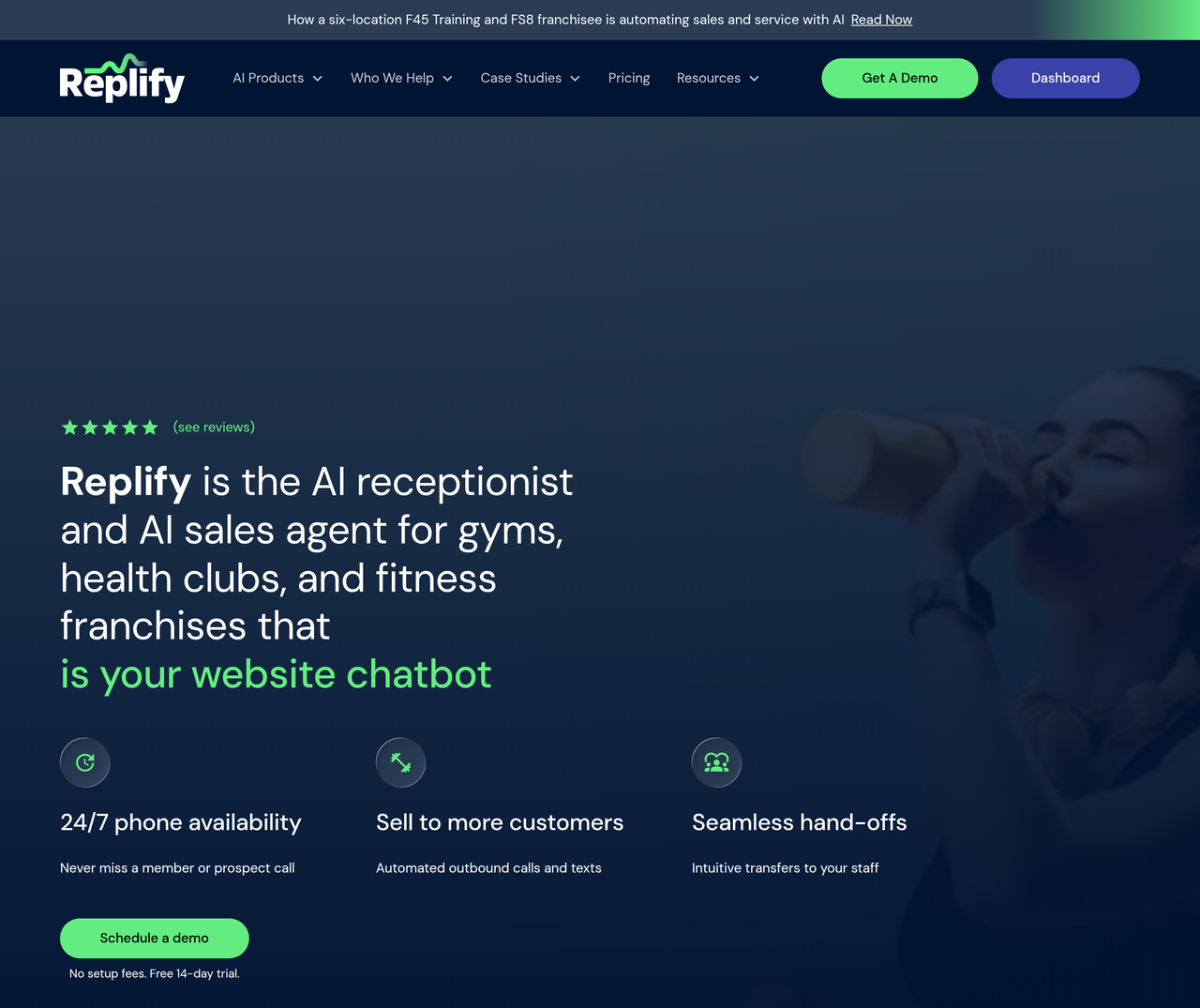 Screenshot of Replify