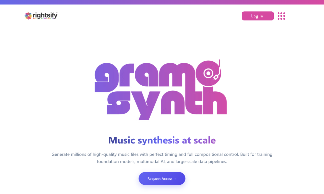 Screenshot of Hydra AI by Rightsify