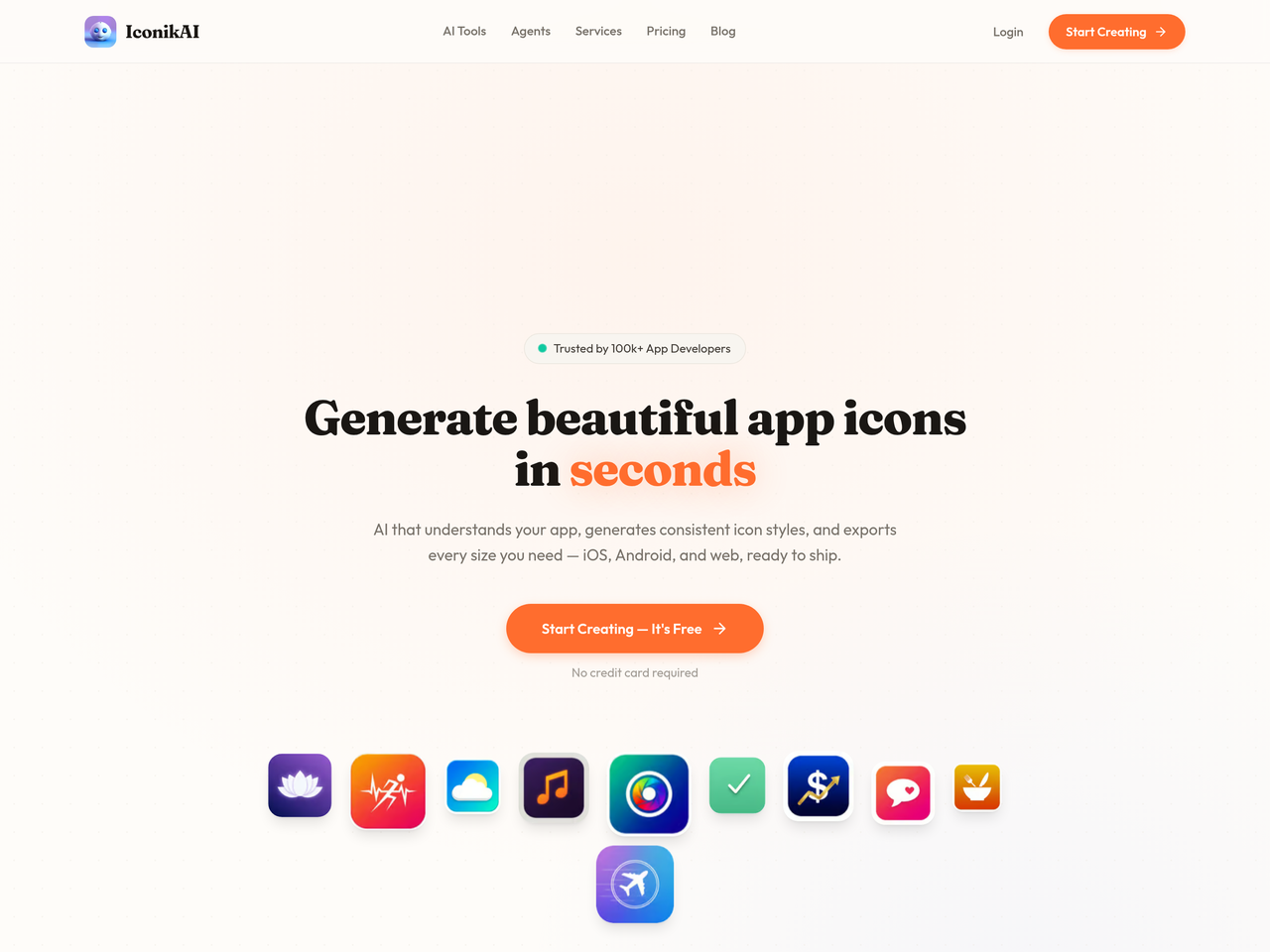 Screenshot of Iconik AI