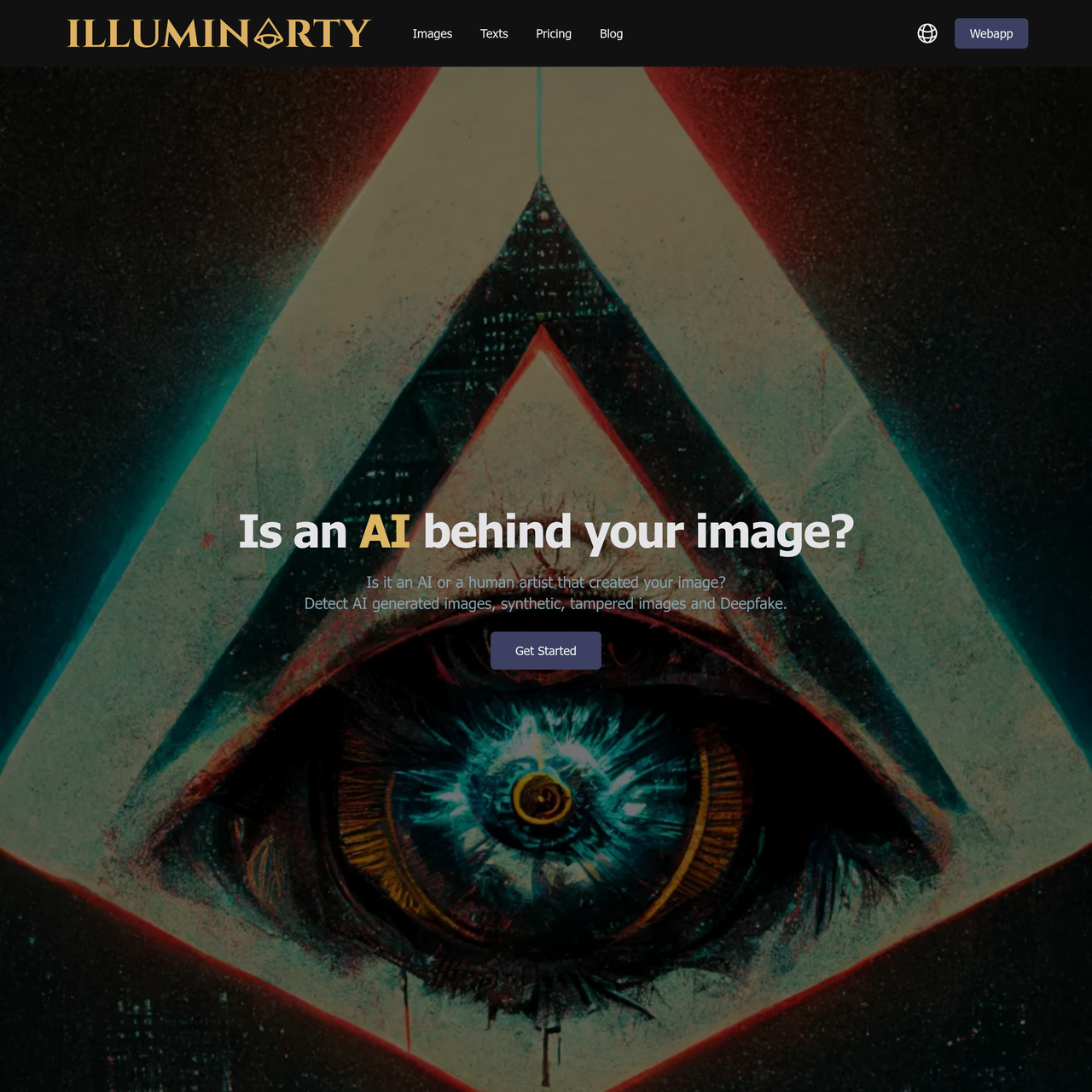 Screenshot of Illuminarty