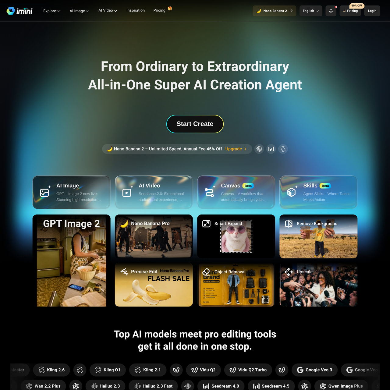Screenshot of Imini AI