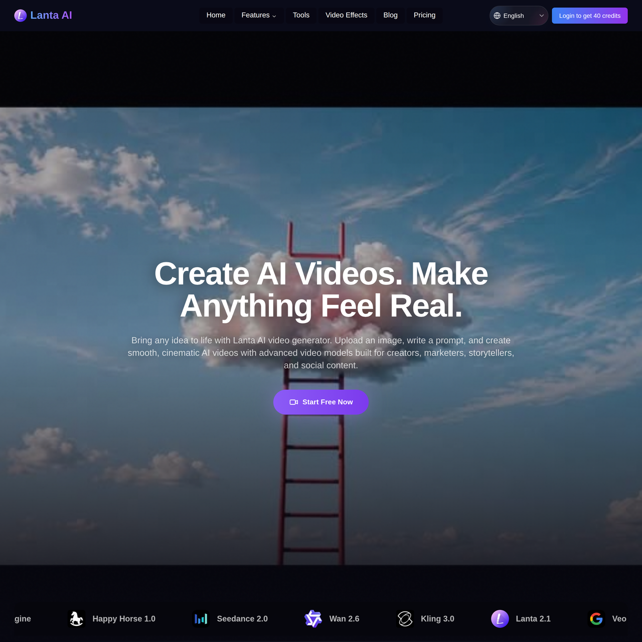 Screenshot of Lanta AI