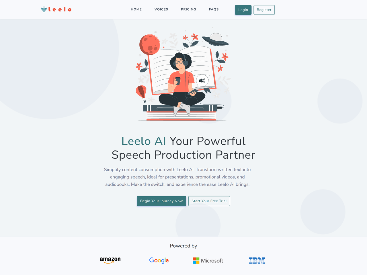 Screenshot of Leelo AI