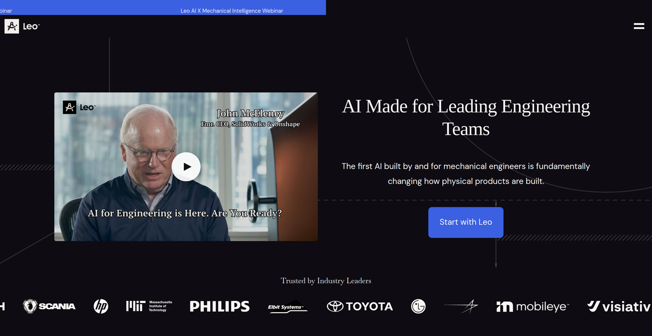 Screenshot of Leo AI