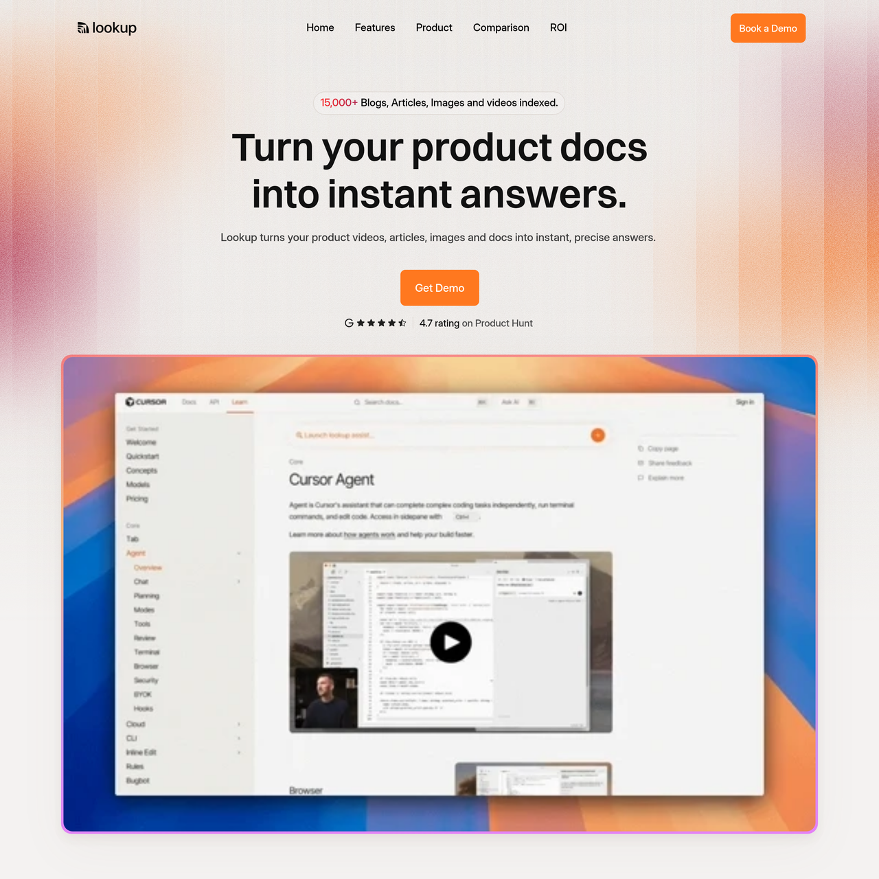 Screenshot of Lookup