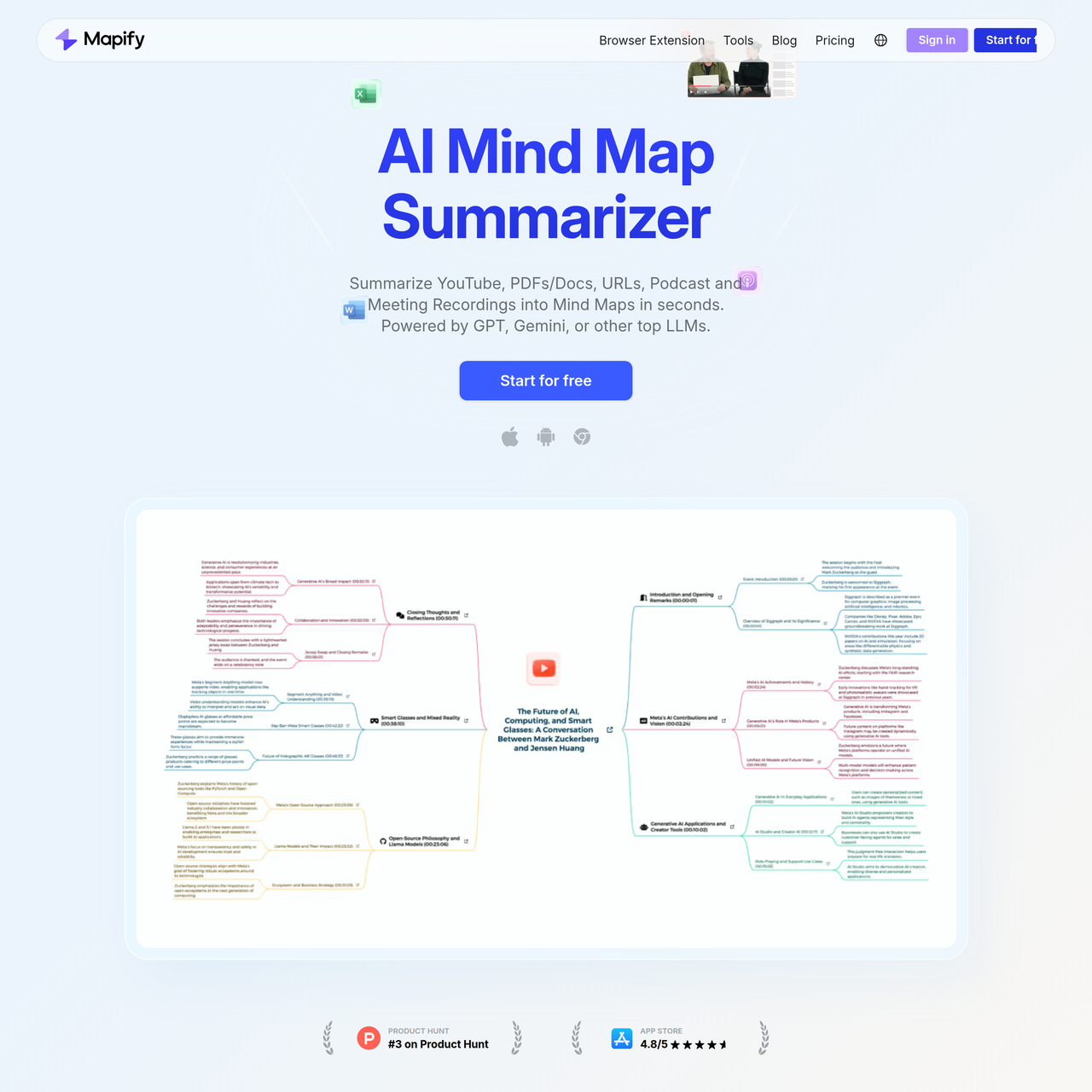 Screenshot of Mapify