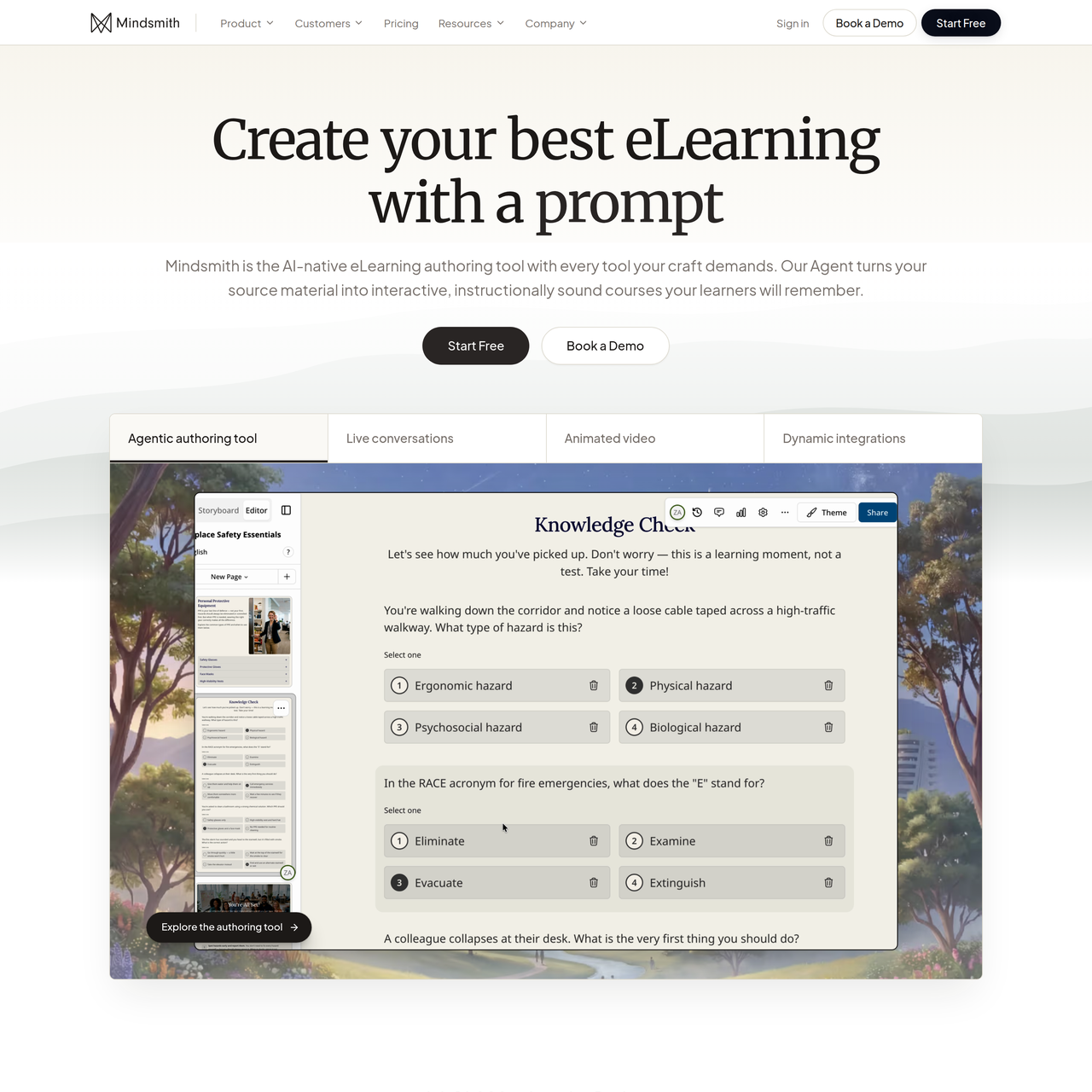 Screenshot of MindSmith
