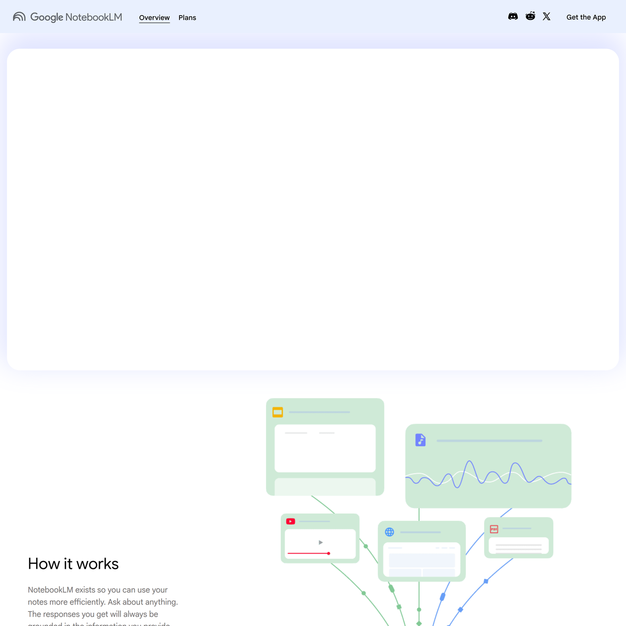 Screenshot of NotebookLM Review