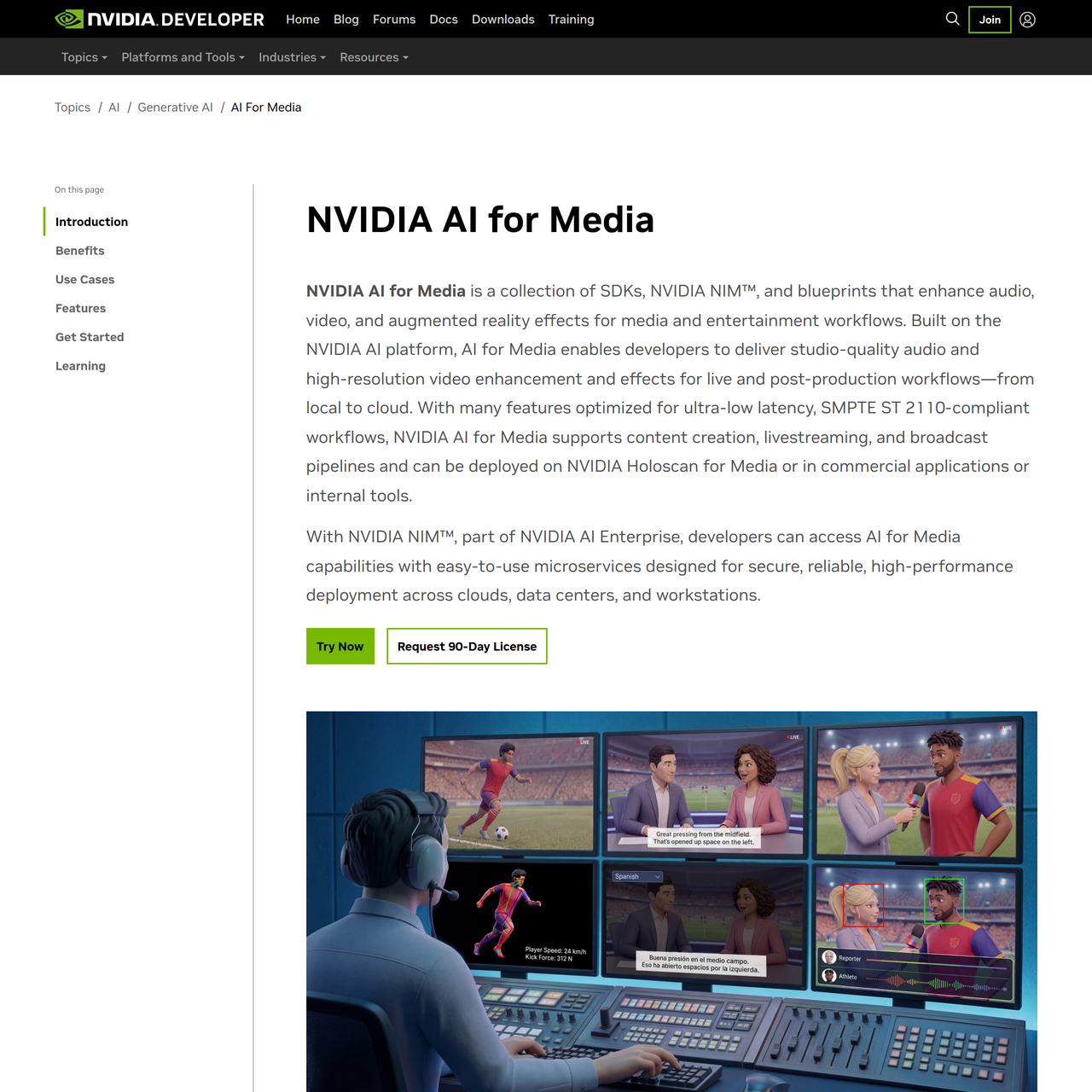 Screenshot of Nvidia Maxine