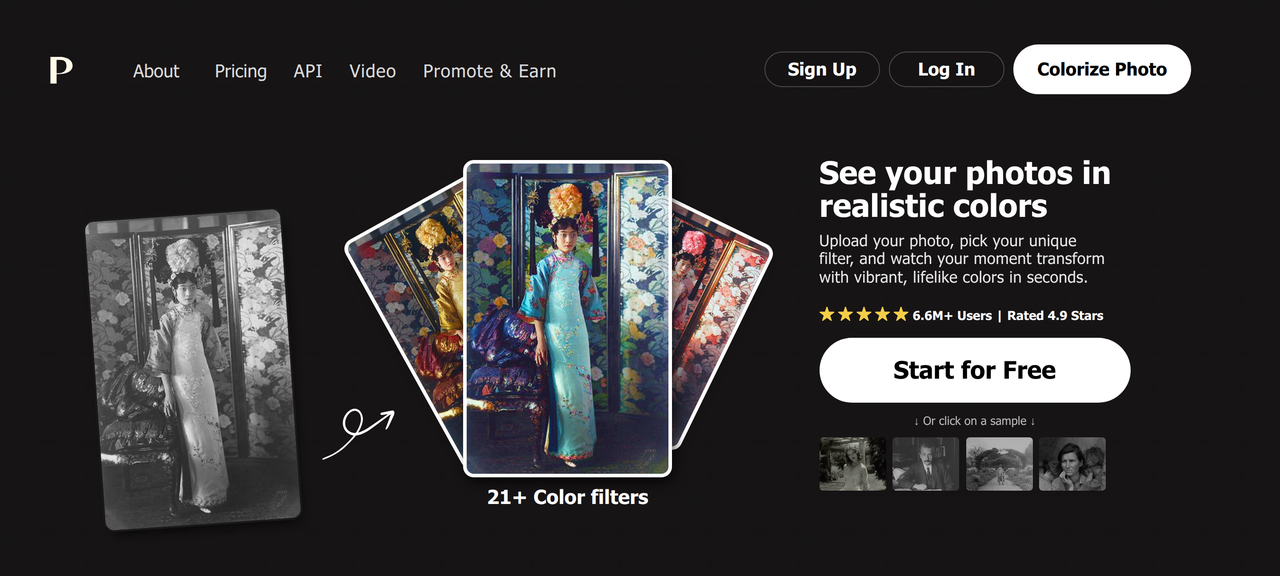 Screenshot of Palette.fm