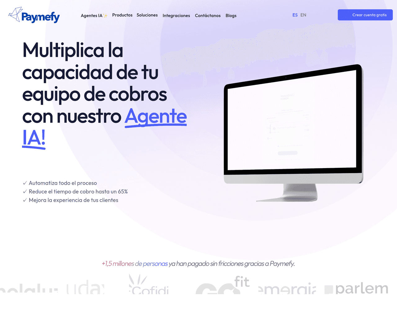 Screenshot of Paymefy