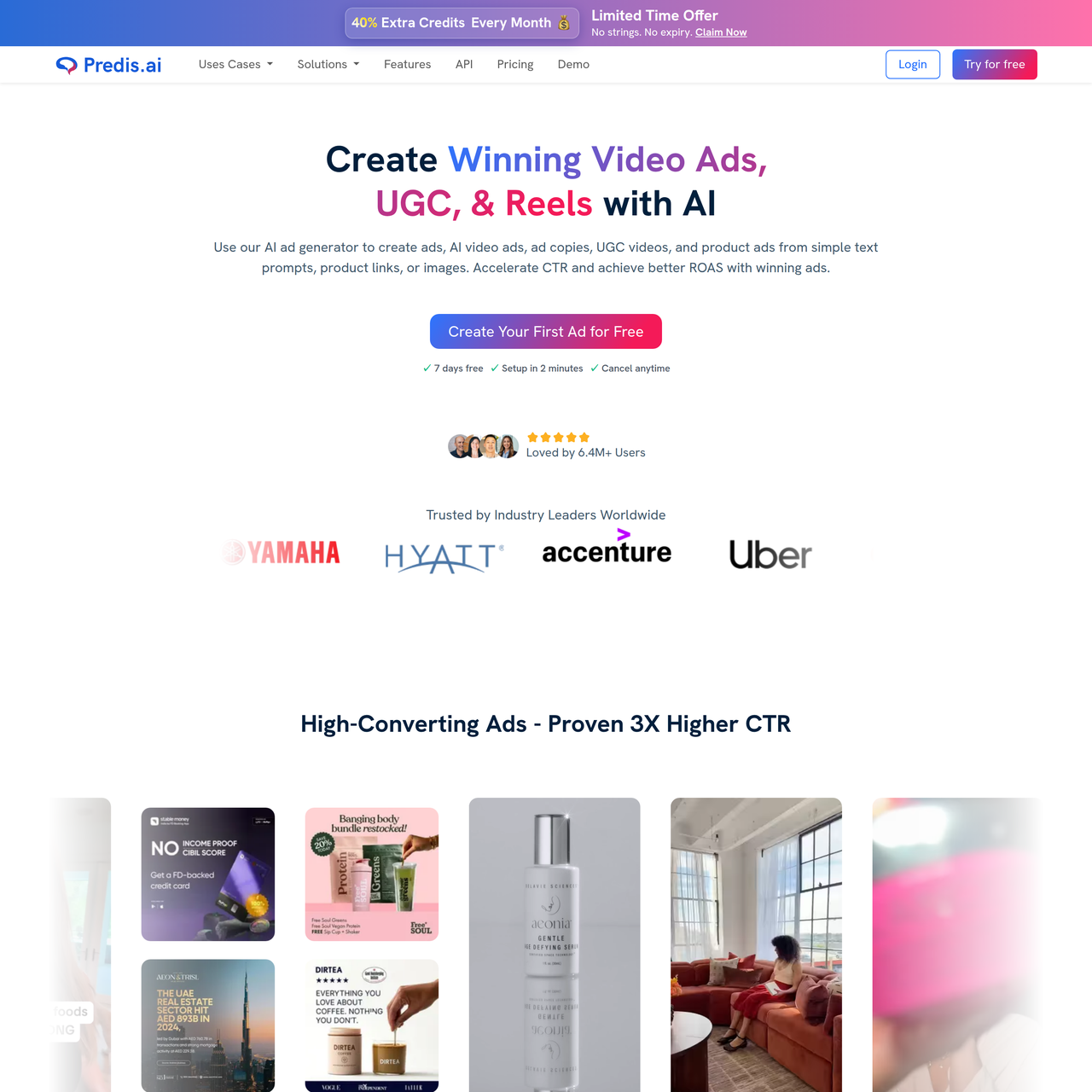 Screenshot of Predis AI