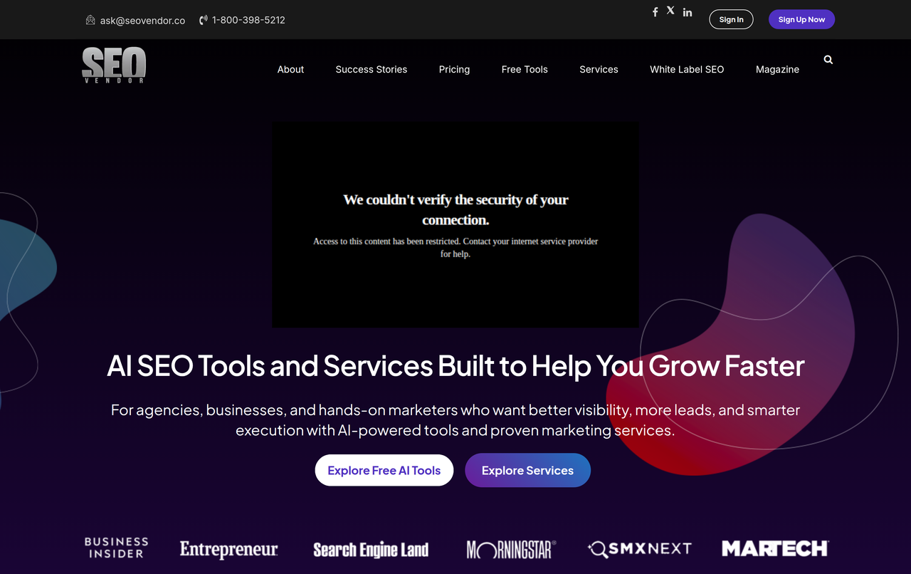 Screenshot of SEO GPT