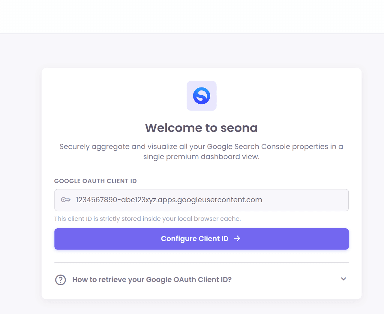 Screenshot of Seona AI