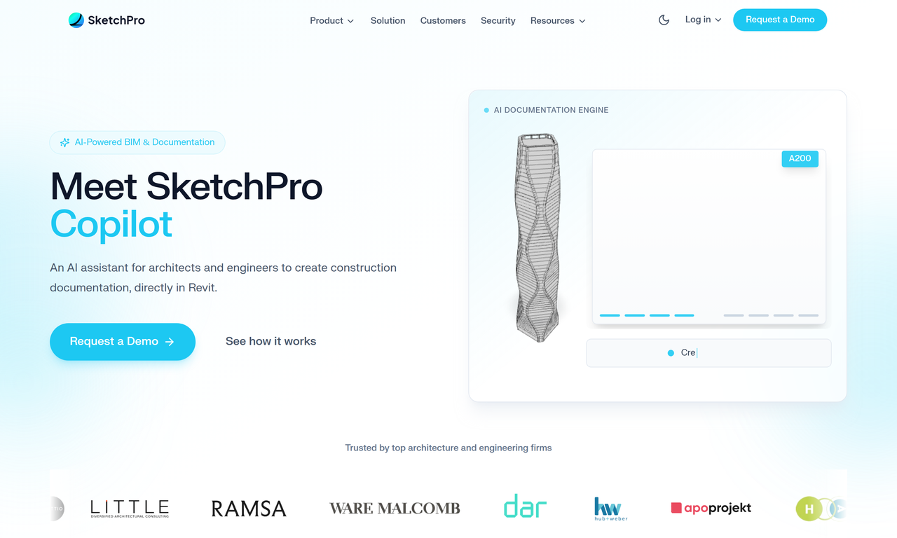 Screenshot of SketchPro AI